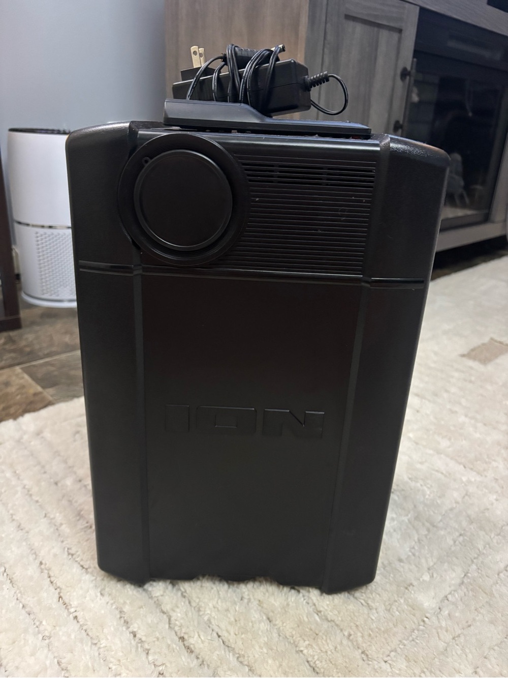 ION Black Portable Speaker/Subwoofer with Charger